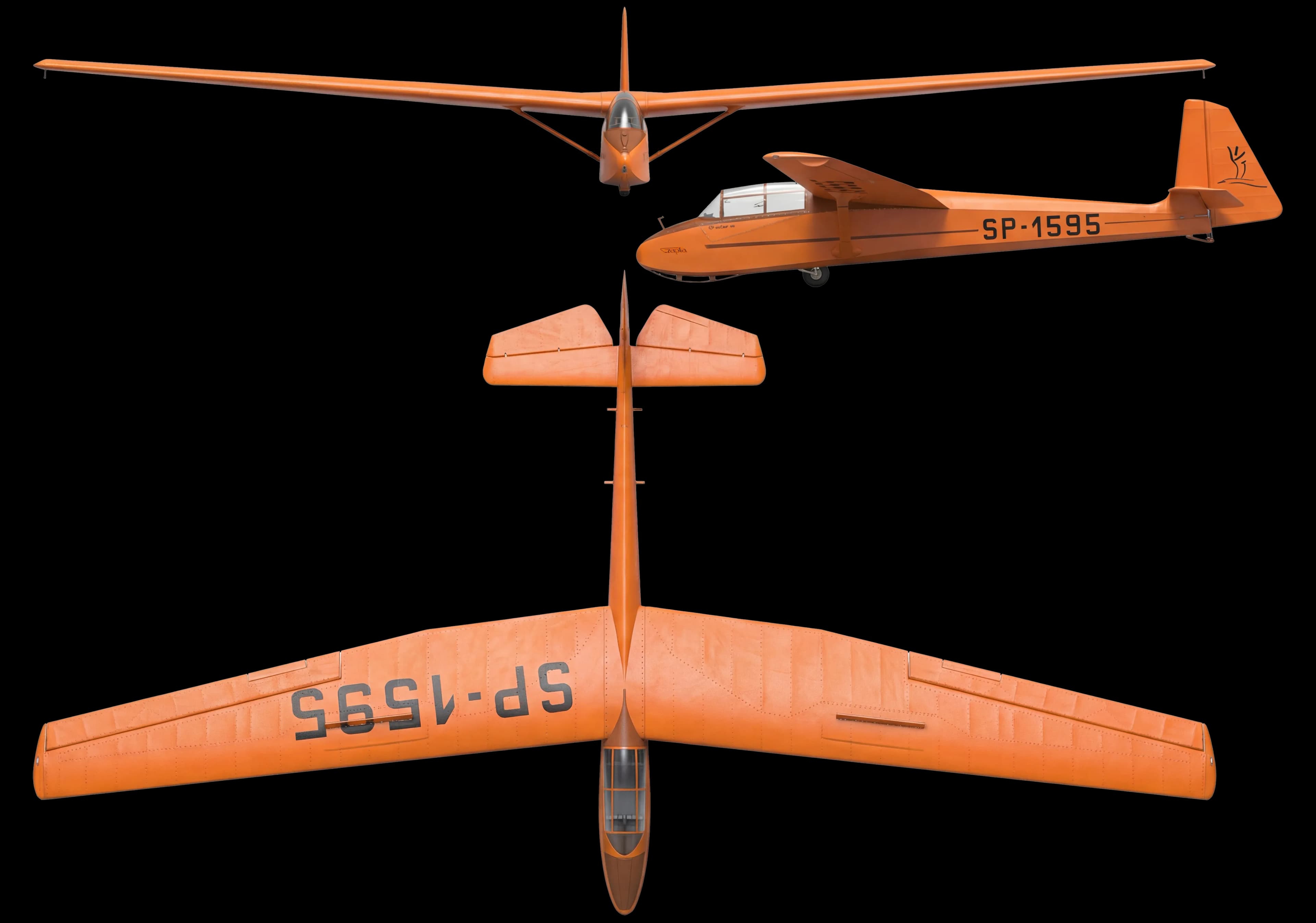 SZD-10 Czapla rzuty