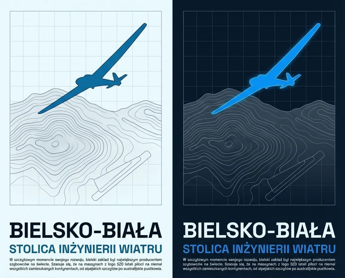 Wiatr, drewno i geniusz. Jak Bielsko-Biała stało się światową stolicą szybownictwa